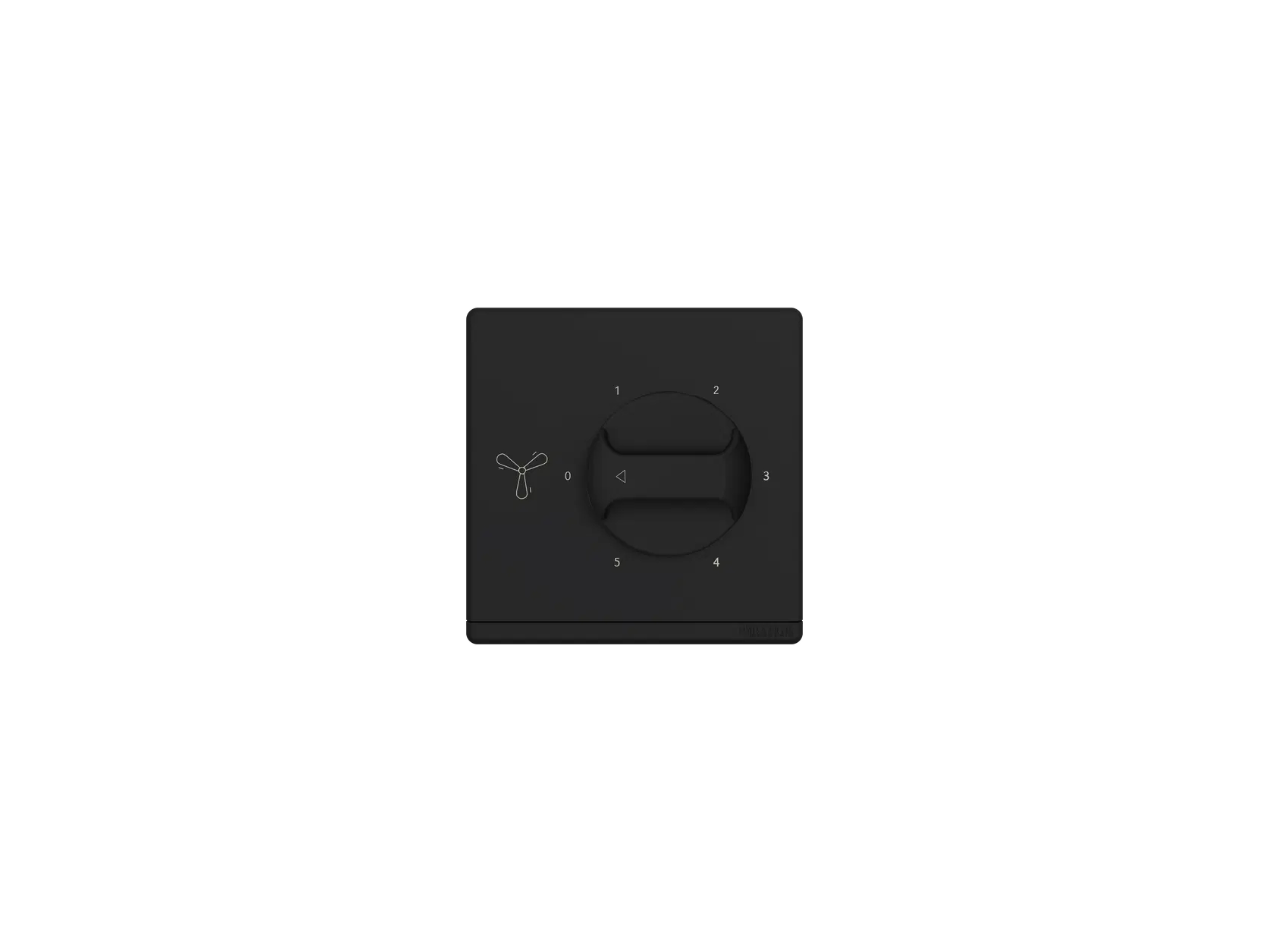 ODESSA 5 STEP FAN DIMMER BLACK M
